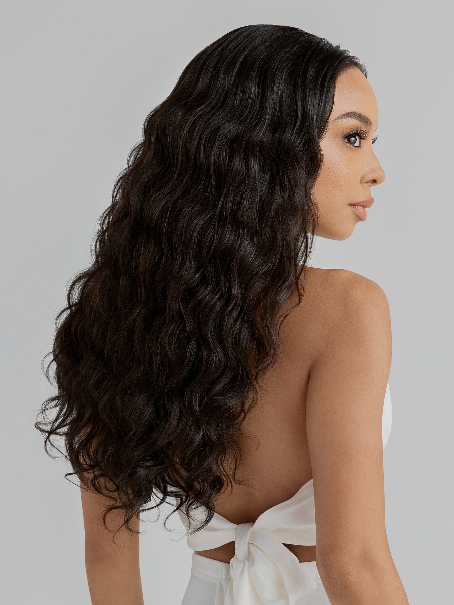 The Sleek Wavy Closure Wig