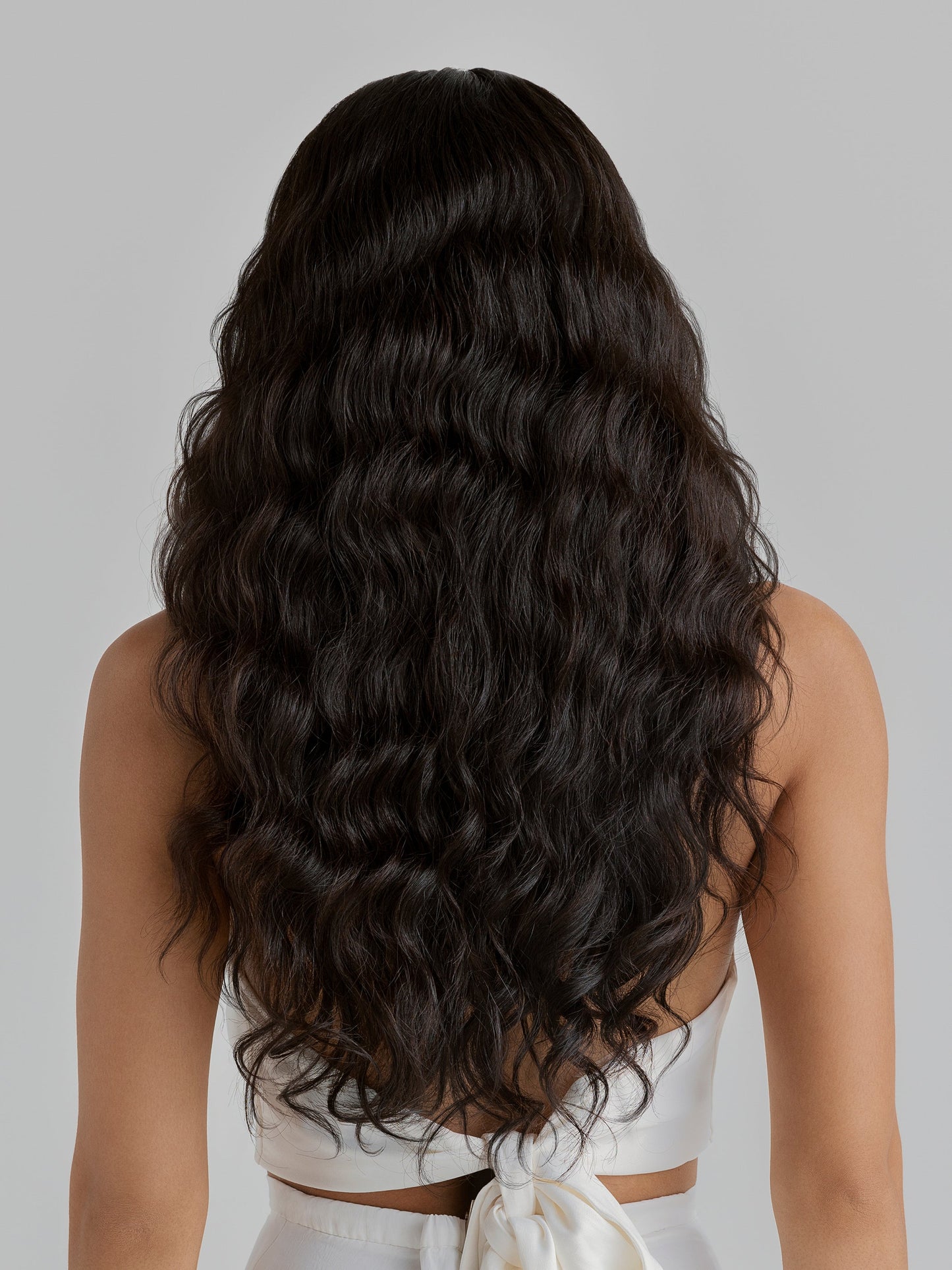 The Sleek Wavy Closure Wig