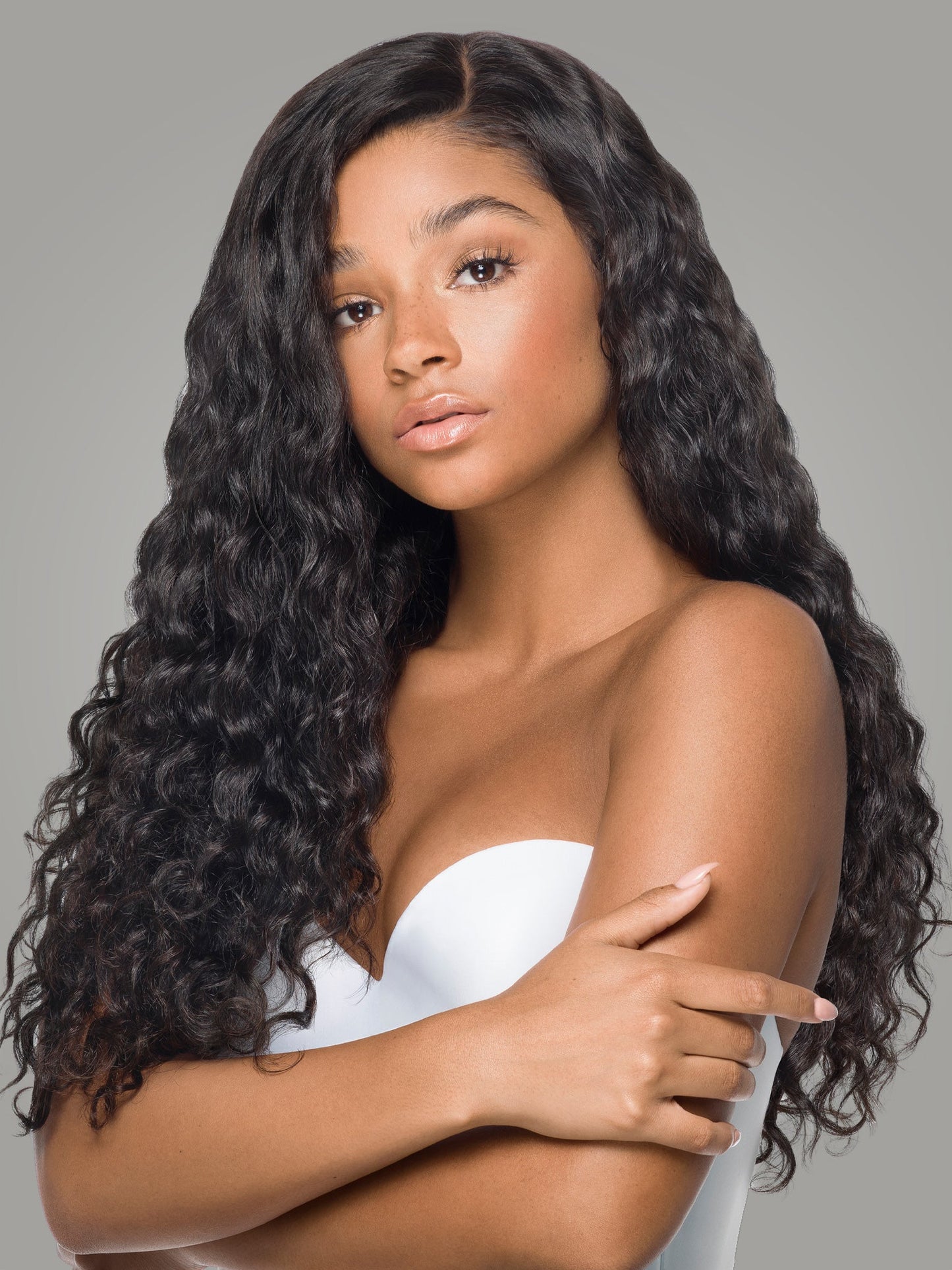 PURE CURLY LACE FRONT WIG